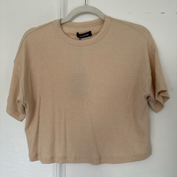 Naadam Ribbed T-Shirt - Picture 1 of 3